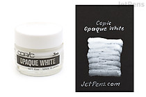 Copic Opaque White Paint - 10 ml Bottle - COPIC CMCOPQW Copic Opaque White Paint - 10 ml Bottle - COPIC CMCOPQW