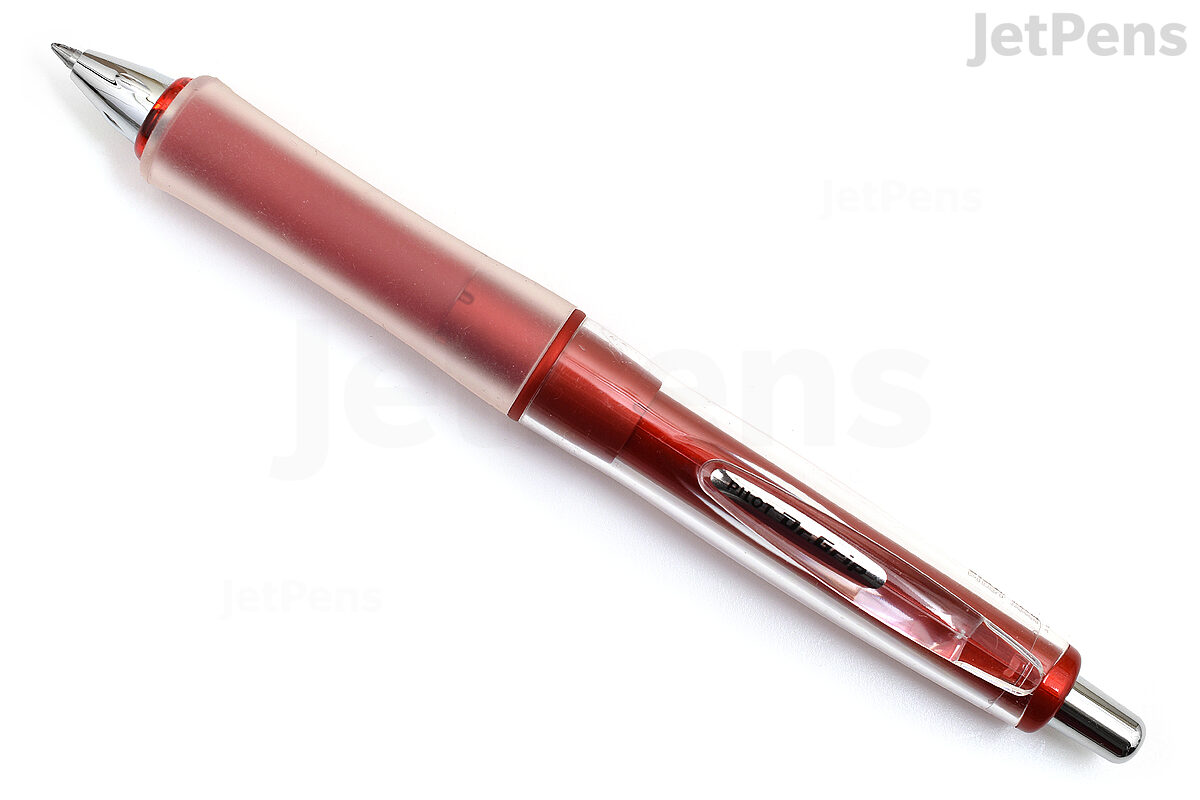 Pilot Better Retractable Ballpoint Pen Pack of 12 in Red - Medium