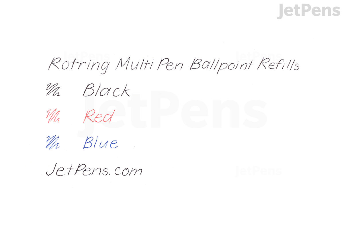  Rotring Giant Ballpoint Pen Refill - 1.0 mm - Blue - Pack of 5