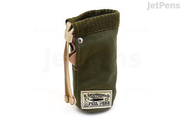Esterbrook 20 Pen Zipper Case - Army Green