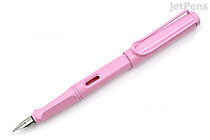 LAMY Safari Fountain Pen - Light Rose - Medium Nib - Limited Edition - LAMY L0D2LRM