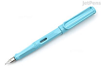 LAMY Safari Fountain Pen - Aqua Sky - Medium Nib - Limited Edition - LAMY L0D1ASM