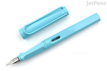 LAMY Safari Fountain Pen - Aqua Sky - Fine Nib - Limited Edition - LAMY L0D1ASF