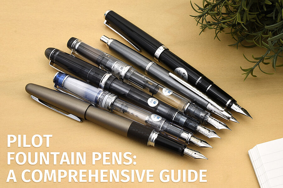 Fountain Pen Ink Colour Comparison - Blog