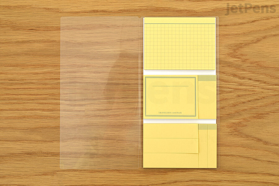 TRAVELER’S notebook Sticky Notes are excellent for jotting down quick to-dos.