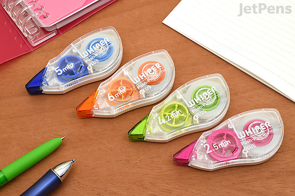 Plus Whiper Push Pull Correction Tape - 6 mm x 12 m | JetPens