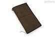 TRAVELER'S COMPANY TRAVELER'S notebook Starter Kit - Regular Size - Olive Leather