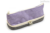 Raymay Lacee Thin Leather Pencil Case Slim and Easy to Take