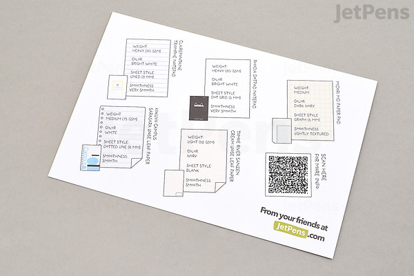JetPens Paper Sampler Pack 1
