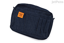 Delfonics Carrying Bag - M (A5) - Dark Denim - DELFONICS 500096408 Delfonics Carrying Bag - M (A5) - Dark Denim - DELFONICS 500096408