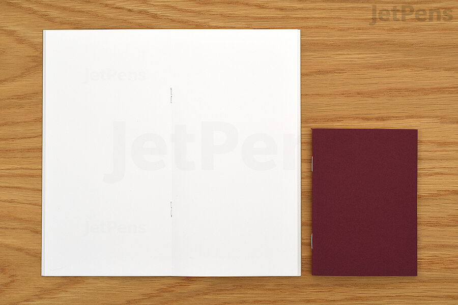 These TRAVELER’S notebook Blank Refills are filled with white paper.