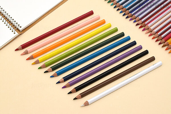 Faber castell Set Of 36 Triangular Pencils Multicolor