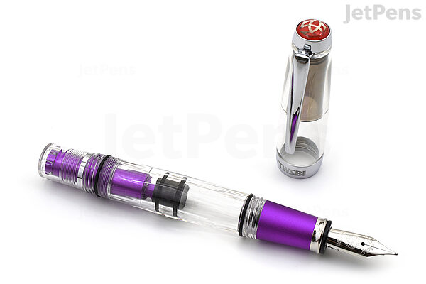 Press Type Converter Filler Retractable EF Nib 0.38mm Ink Pen Fountain Pen