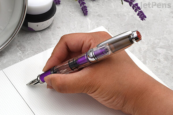 TWSBI Diamond Mini Al Fountain Pen - Grape - Medium