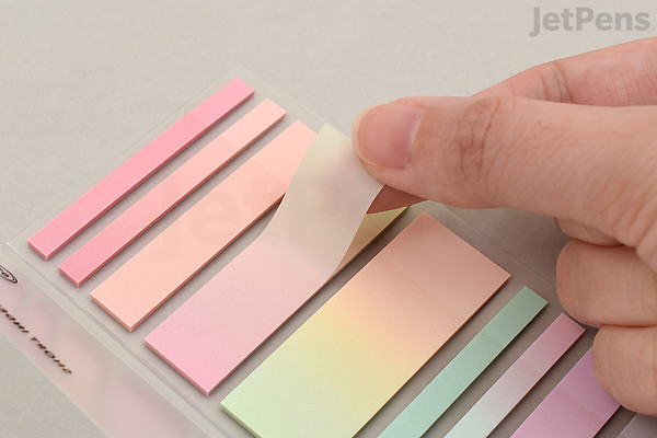 Iconic Index Highlighter Sticky Notes - Short - Spring | JetPens