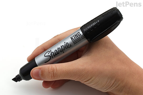 Sharpie King Size Permanent Marker, Large Chisel Tip