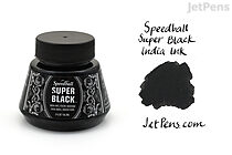 Vintage Box Hunt Speedball Ink Bottle Super Black India Ink 3338