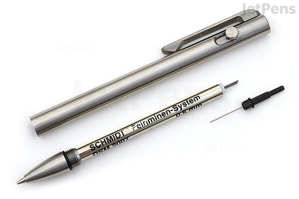 Titanium Mechanical Pencil Handmade with Steel Nib - Handmade & Hand-Built  Pens and Pencils