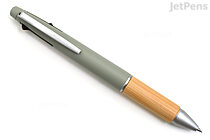 Uni Jetstream 4&1 Bamboo 4 Color 0.5 mm Ballpoint Multi Pen + 0.5 mm Pencil - Sage - UNI MSXE5200B5.52