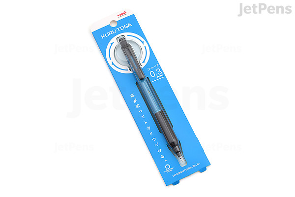 Uni Kuru Toga KS Mechanical Pencil - 0.3 mm - Blue | JetPens