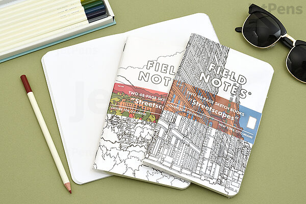 Field Notes Streetscapes Sketch Books - Los Angeles & Chicago