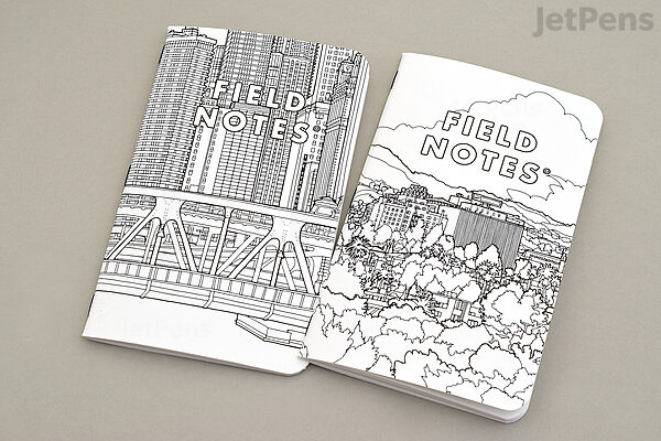 Field Notes Streetscapes Sketch Books - Los Angeles & Chicago