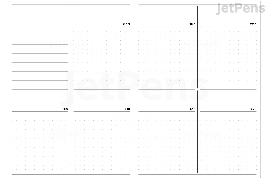 Mark’s Weekly Log Diary Format