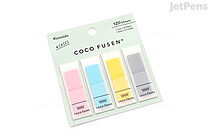 Kanmido Coco Fusen Sticky Notes - Medium - Pastel - KANMIDO CF-1001