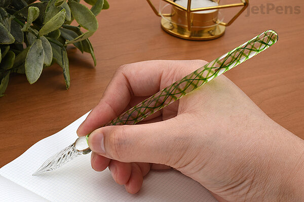 Herbin Straight Glass Dip Pen - Vert Pre
