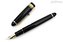 Pilot Custom 743 Fountain Pen - Black - 14k Falcon - PILOT 18658 Pilot Custom 743 Fountain Pen - Black - 14k Falcon - PILOT 18658