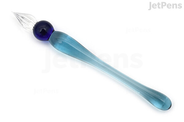 Gæstfrihed mistænksom Skole lærer Guridrops Glamorous Glass Pen - Short - Blue | JetPens