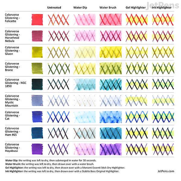 Colorverse Mystic Mountain Glistening Ink (No. 89) - 30 ml Bottle | JetPens