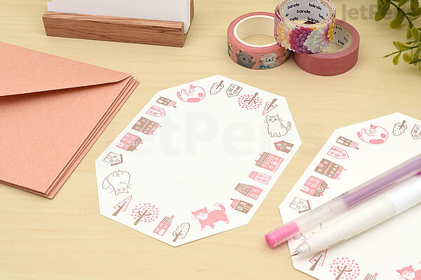 Letterpress Letter Set | Die-Cut Owl Letterpress Letter Set | Die-Cut Owl
