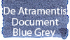 De Atramentis Document Blue Grey Ink