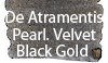 De Atramentis Pearlescent Velvet Black Gold Ink