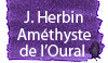 J. Herbin Améthyste de l'Oural Ink (Amethyst of the Ural Mountains)