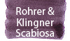 Rohrer & Klingner Eisen-Gallus-Tinte Scabiosa (Iron/Gall-Nut-Ink Scabiosa) Writing Ink