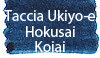 Taccia Ukiyo-e Hokusai Koiai (Dark Indigo) Ink