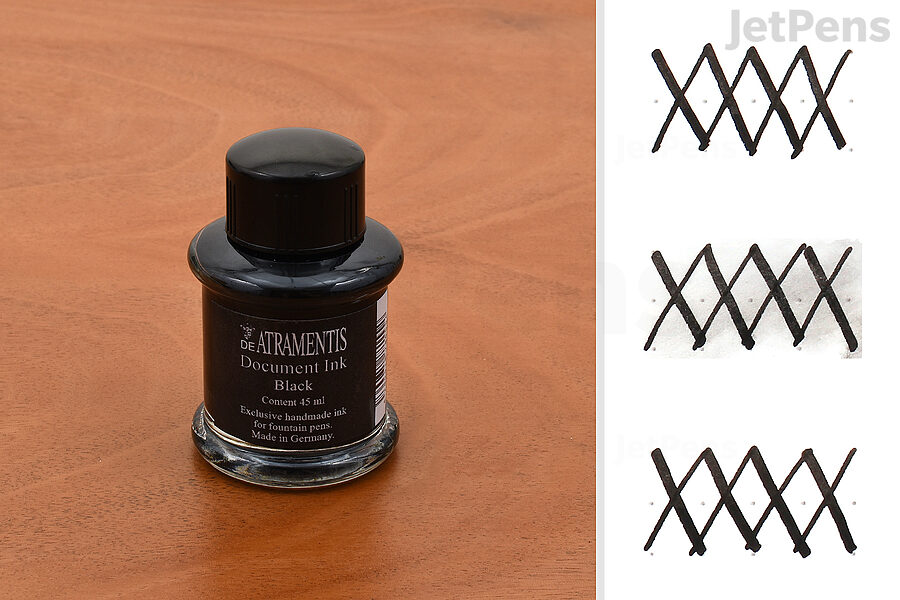 Black Water-Resistant Ink Sample Set
