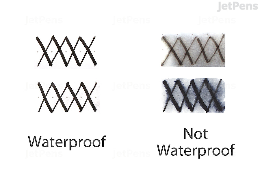 Most fountain pen inks are not waterproof and will fade or smudge under water, but some can stand up to the challenge