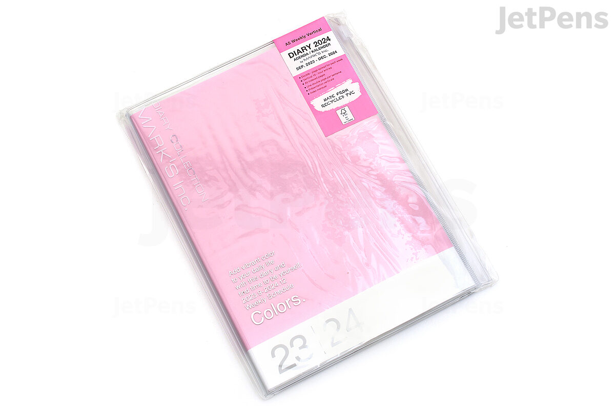 Mark's Weekly Planner 2024 - Academic (Sept 2023 Start) - A5 - Pink