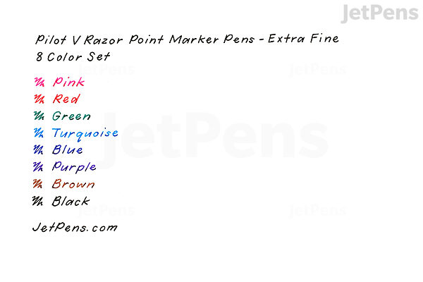 Pilot Razor Point Pens Extra Fine Point 0.3 mm Red Barrel Red Ink Pack Of  12 Pens - Office Depot