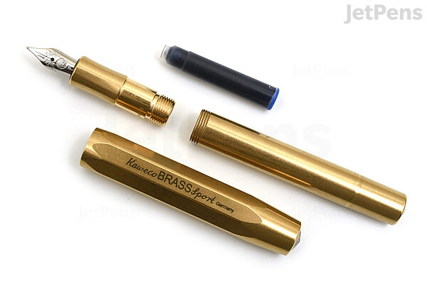 Kaweco Brass Sport Fountain Pen - Raw Brass