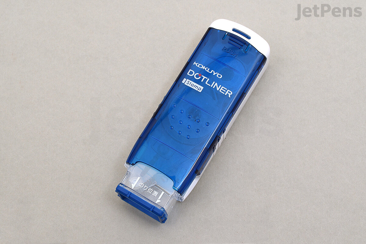 Kokuyo Dotliner Knock Glue Tape - Blue Body - 7 mm