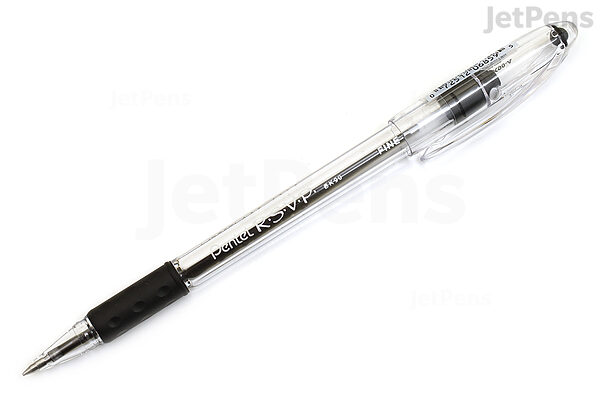  Pentel RSVP Ballpoint Pen - 0.7 mm - Black