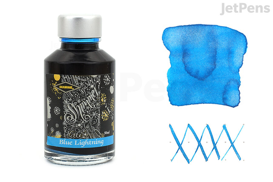 Chelpark Vintage Dye Based Fountain Pen Ink Washable Royal Blue