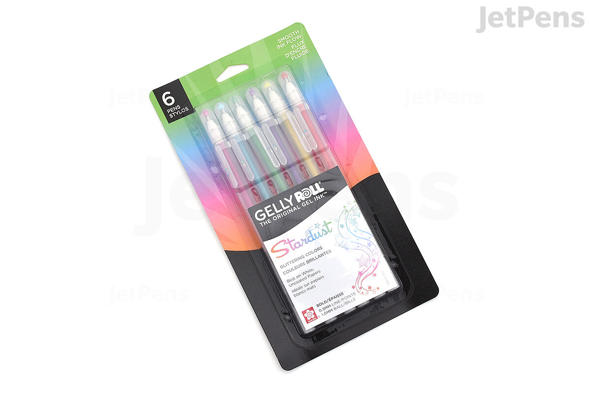 Gel Colour Pens Set, Flash Planner Pen, School Supplies, Glitter Pens