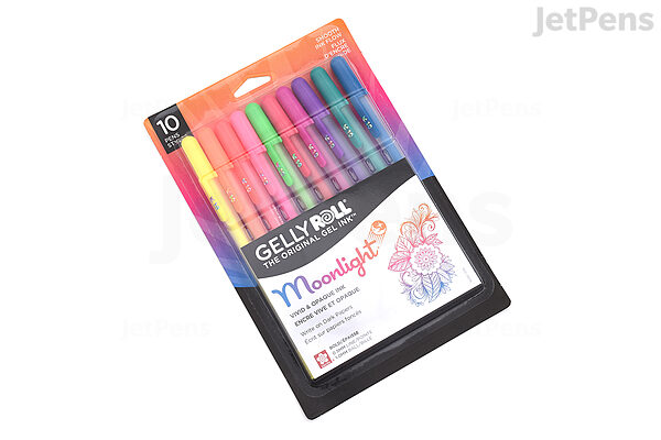 Sakura Gelly Roll Moonlight, Sakura Gelly Roll Pens Pack