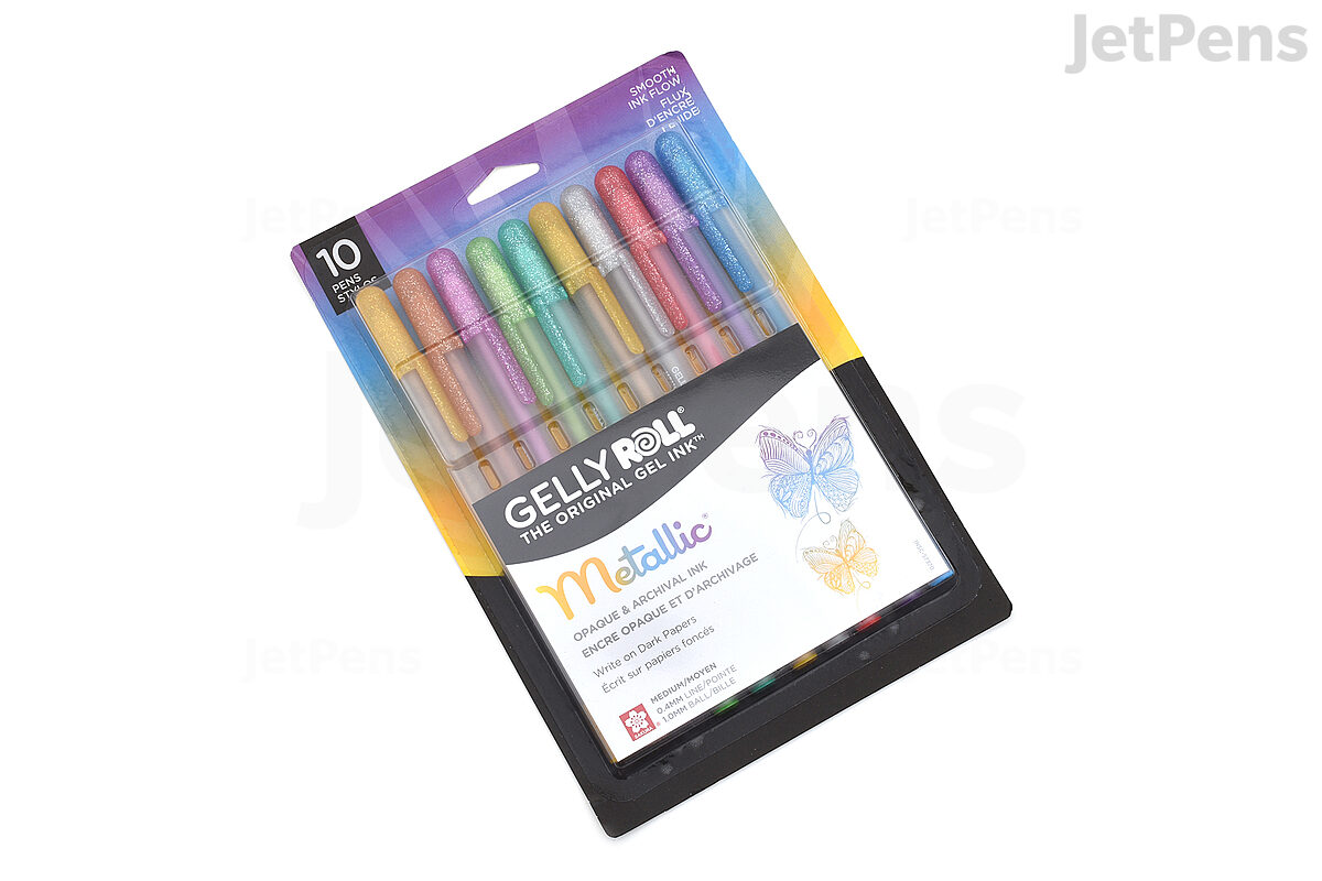 Gel Ink Pens Set 1.0mm Fine Tip Gel Pens Set Quick Drying Reusable Gel Pen  with Multi Colored for Kids and Adults Journal Draw Sketch Planner Note  Taking 