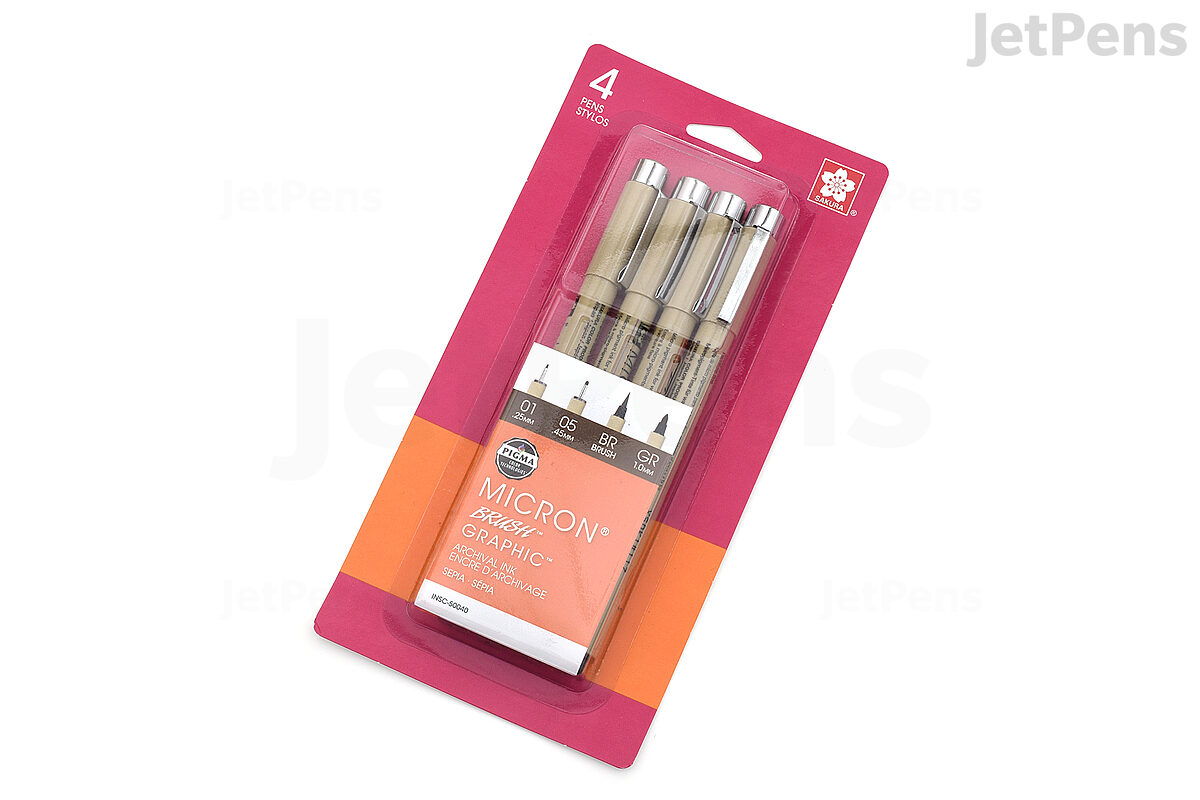 Japan Sakura Pigma Micron Fine Line Pens Set Multi-Color Needle